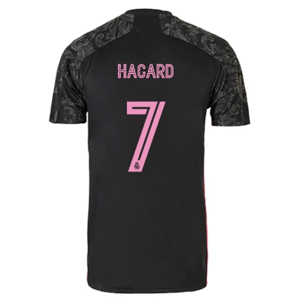 Camiseta Real Madrid Tercera equipo NO.7 Hazard 2020-2021 Negro